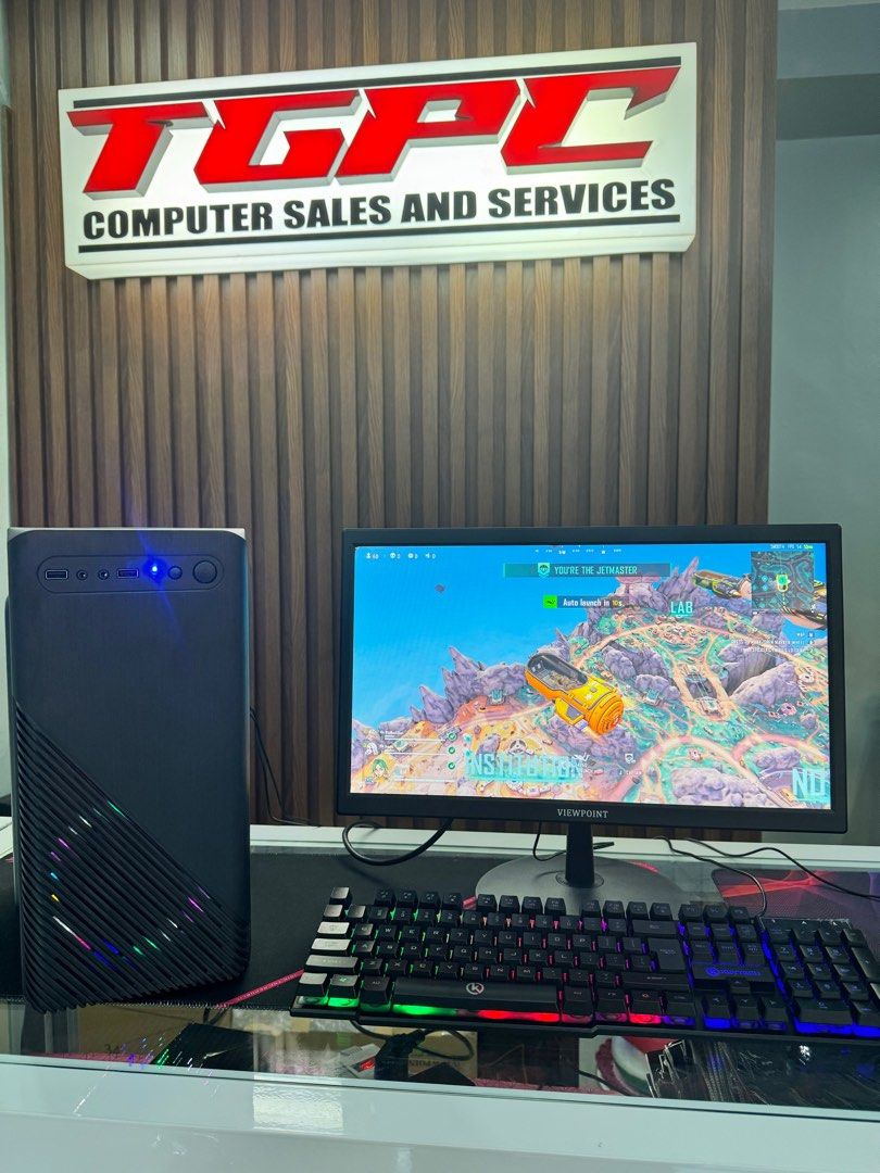 Desktop Set i3 3rd Gen 3.4ghz (Category: Desktops) located in Quezon City. Submitted by ayagilcerezo (Listing ID 1282202971, Image 2). Description: Desktop Set Can Run Valorant, Farlight84 Php6,500 Quick specs: intel core i3-3240 3.4ghz 8gb ram, 120gb SSD, 500gb HDD NVIDIA Geforce GT520 1gb Ready to use 3Months Store Warranty (System Unit) 1yr Warranty (Monitor) 📍TGPC Computer 115 Luzon Avenue Quezon City Store Pick up COD within Metro Manila (S