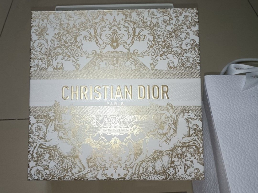 Dior Christmas Edition Box and Paper Bag (Category: Luxury Accessories) located in Pasay City. Submitted by littlesecrets.sh (Listing ID 1282373980, Image 3). Description: Dior Christmas Edition Box and Paper Bag with Diorissimo box.