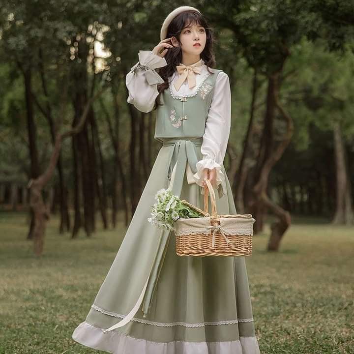 Gaun cheongsam modern top