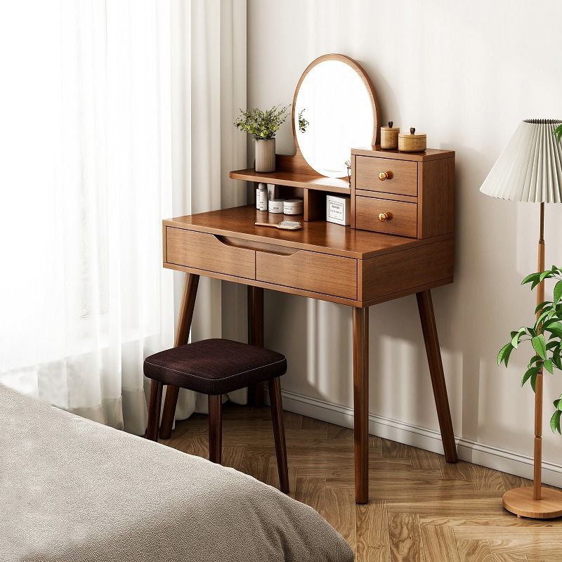 Dressing Table 80cm Bedroom Storage Dressing Table Set