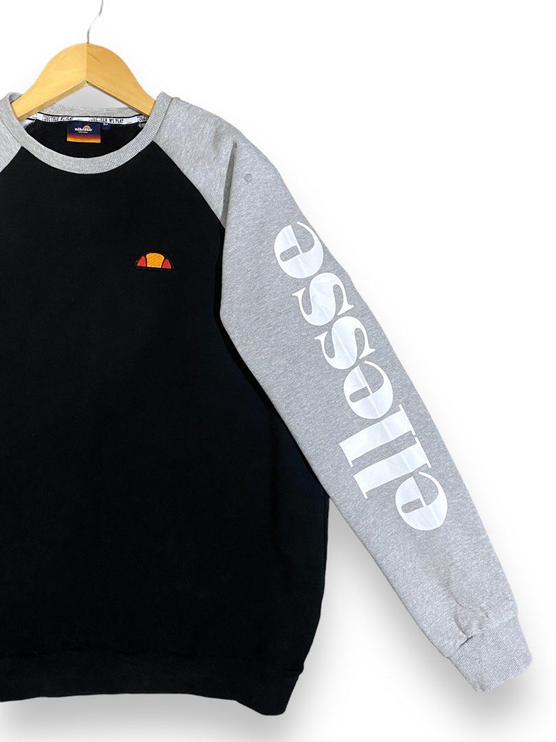 ELLESSE EMBROIDERY SMALL LOGO SWEATSHIRT Men s Fashion Coats