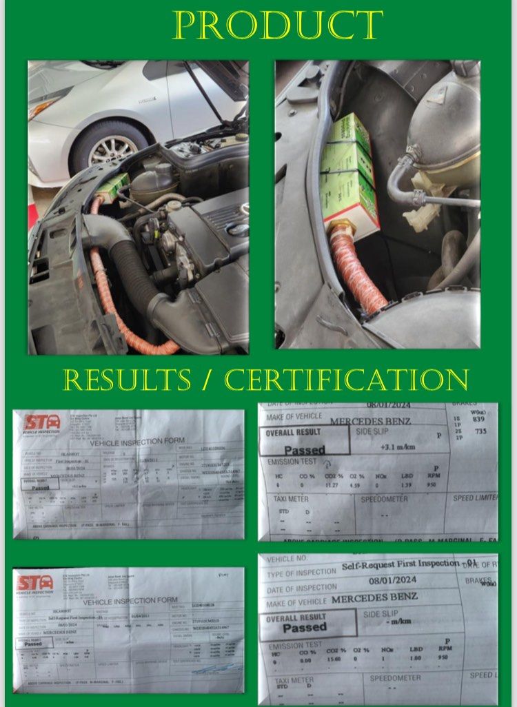 Emission Reduction Device, Car Accessories, Accessories on Carousell