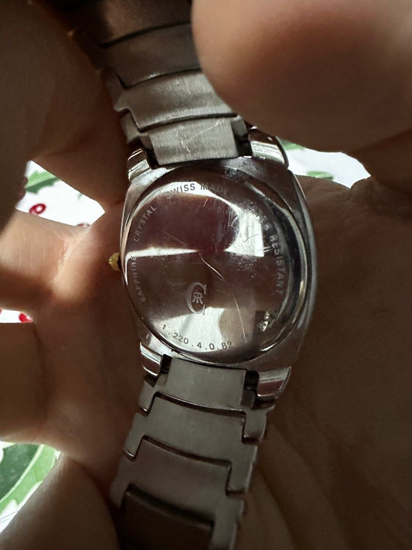 Armani sapphire watch new arrivals