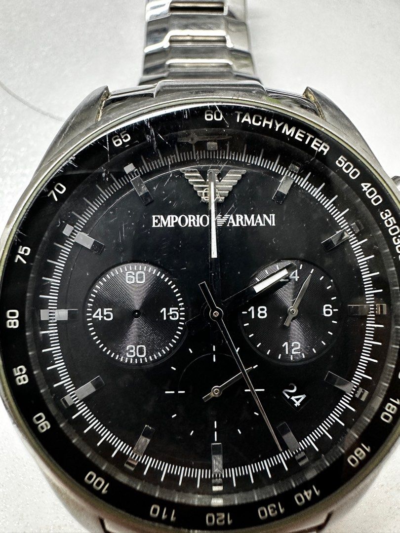 Emporio armani sapphire glass watch Luxury Watches on Carousell