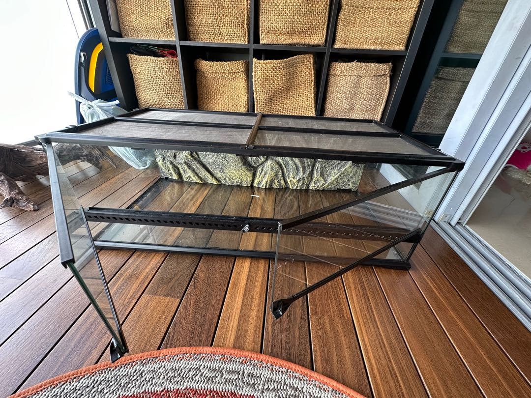 Exo Terra Glass Terrarium 90x45x30cm, Pet Supplies, Homes & Other Pet