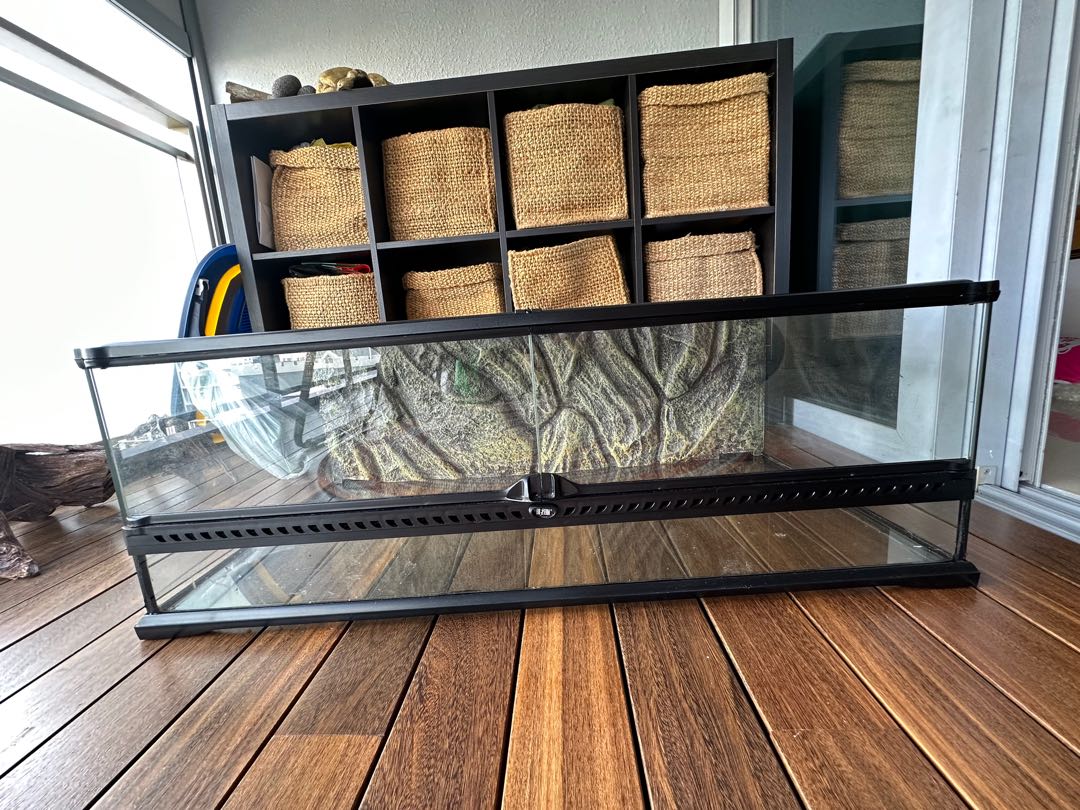 Exo Terra Glass Terrarium 90x45x30cm, Pet Supplies, Homes & Other Pet