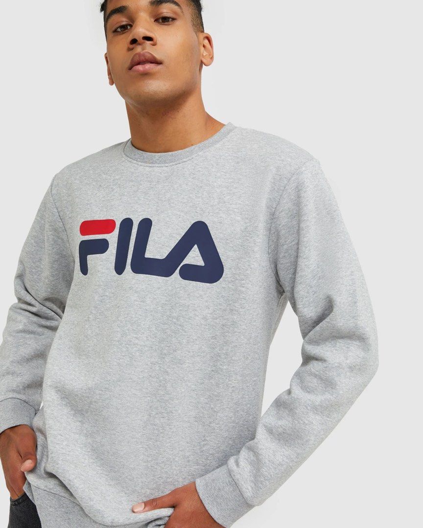 Fila Sweatshirt Men s Fashion Tops Sets Vests on Carousell