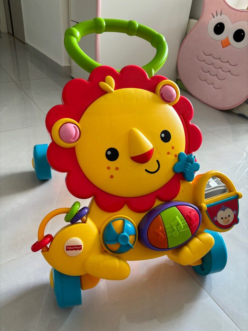 Fisher Price Lion Walker Babies Kids Infant Playtime on Carousell