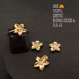 Flowers Set Jewelries