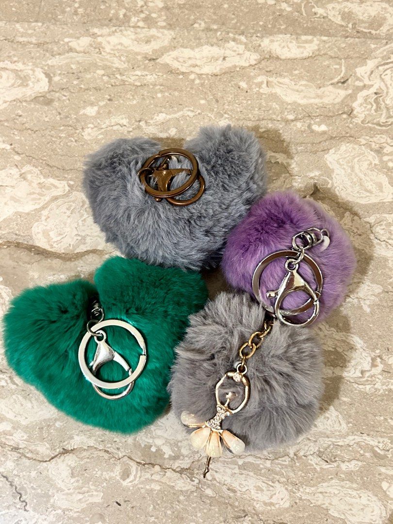 Furry keyring discount