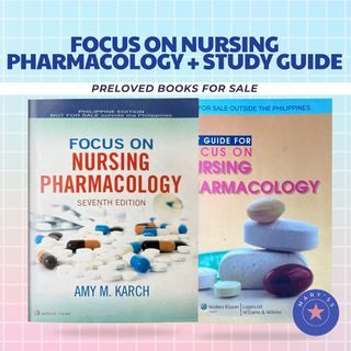 Focus on Nursing Pharmacology, 7th ed. + STUDY GUIDE