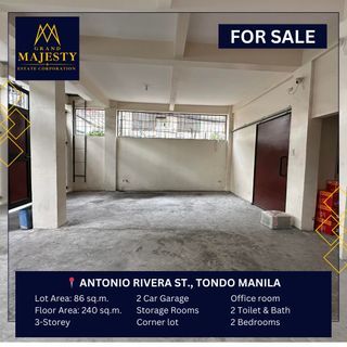 For Sale 3-Storey Residential Building in Tondo Manila!