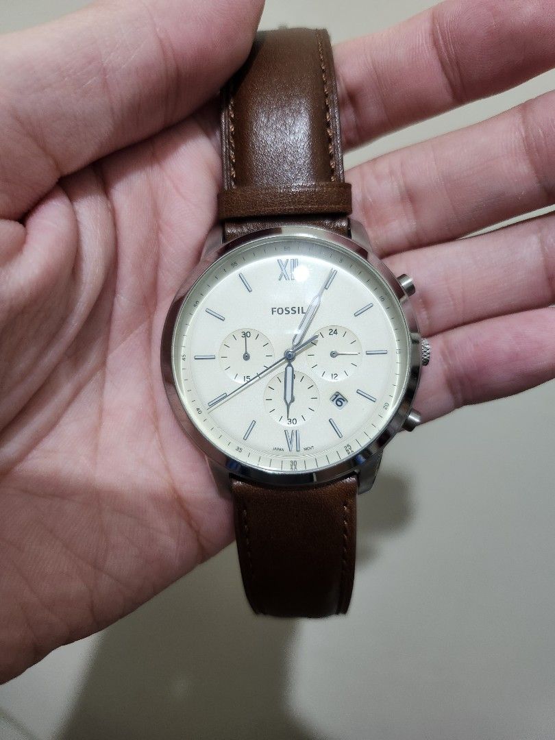 FOSSIL FS 5380 CHRONOGRAPH BROWN LEATHER
