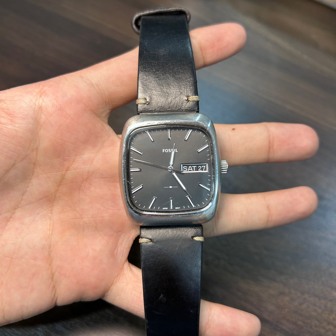 Fossil Rutherford FS5330 Black Quartz Men Watch Men s Fashion