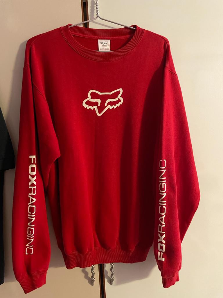 Red fox racing hoodie store