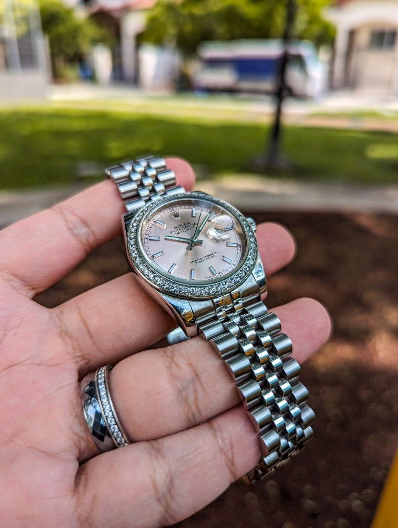 FRANKEN Rolex 36mm Date just Please Read