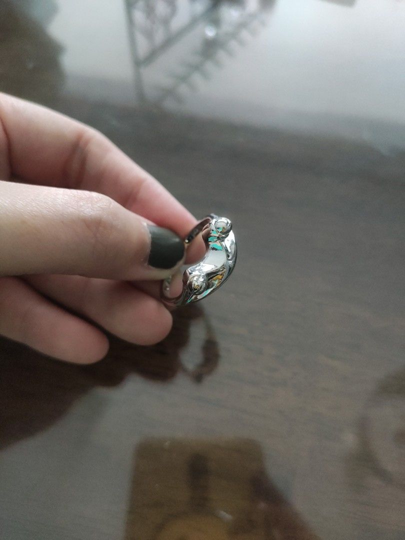 Frog Ring (Category: Rings) located in Kuala Lumpur. Submitted by low_ailin (Listing ID 1282227542, Image 3). Description: diameter: 2.5cm (big finger).