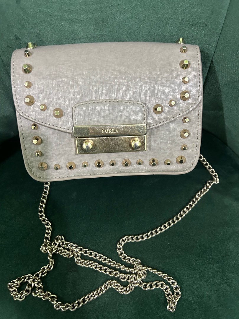 Furla studded bag hot sale