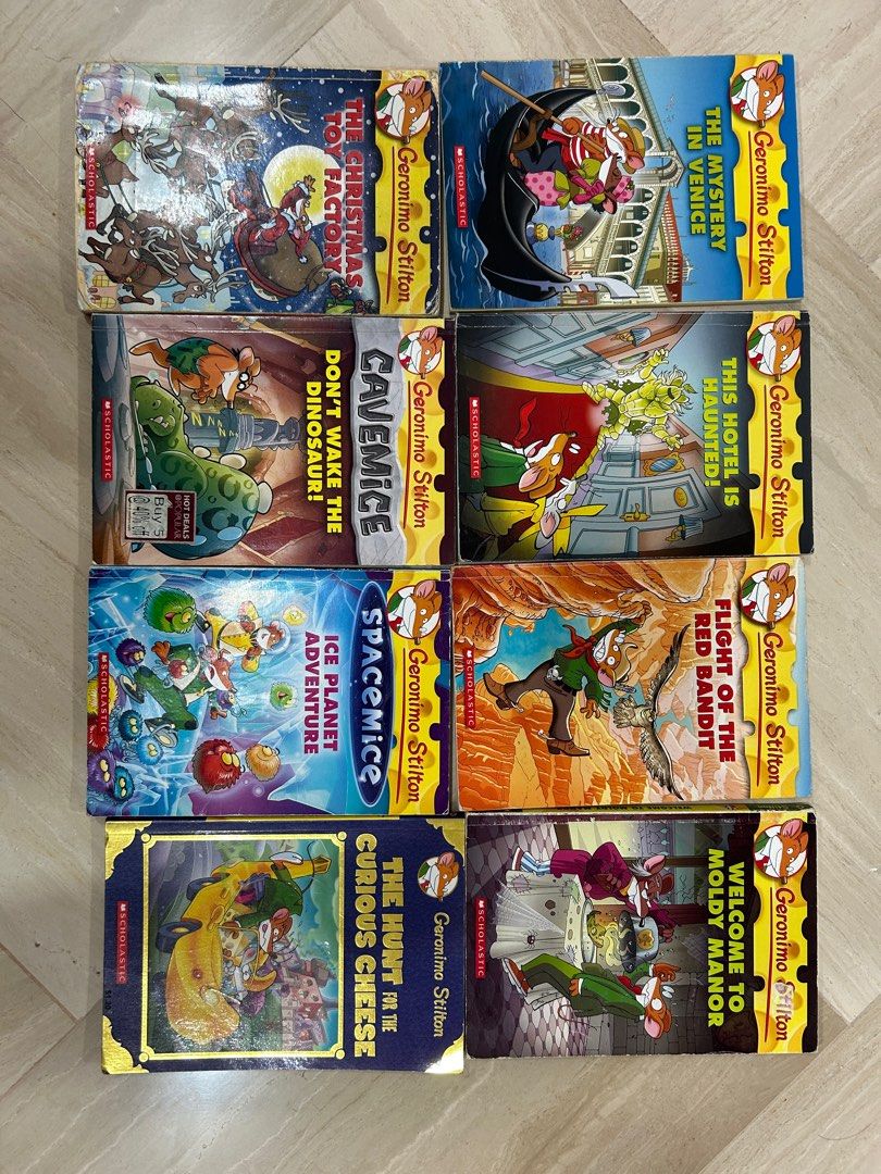 Jestilton Geronimo Stilton and Thea Stilton, Hobbies & Toys, Books & Magazines ...