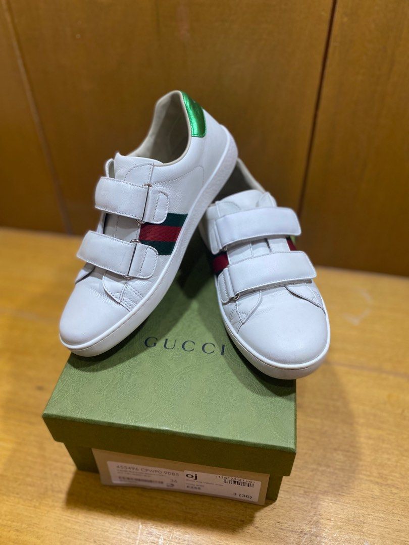 Gucci ace velcro new arrivals