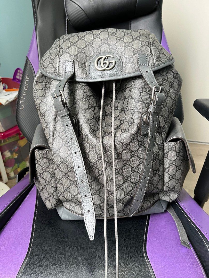 Purple gucci backpack 2025