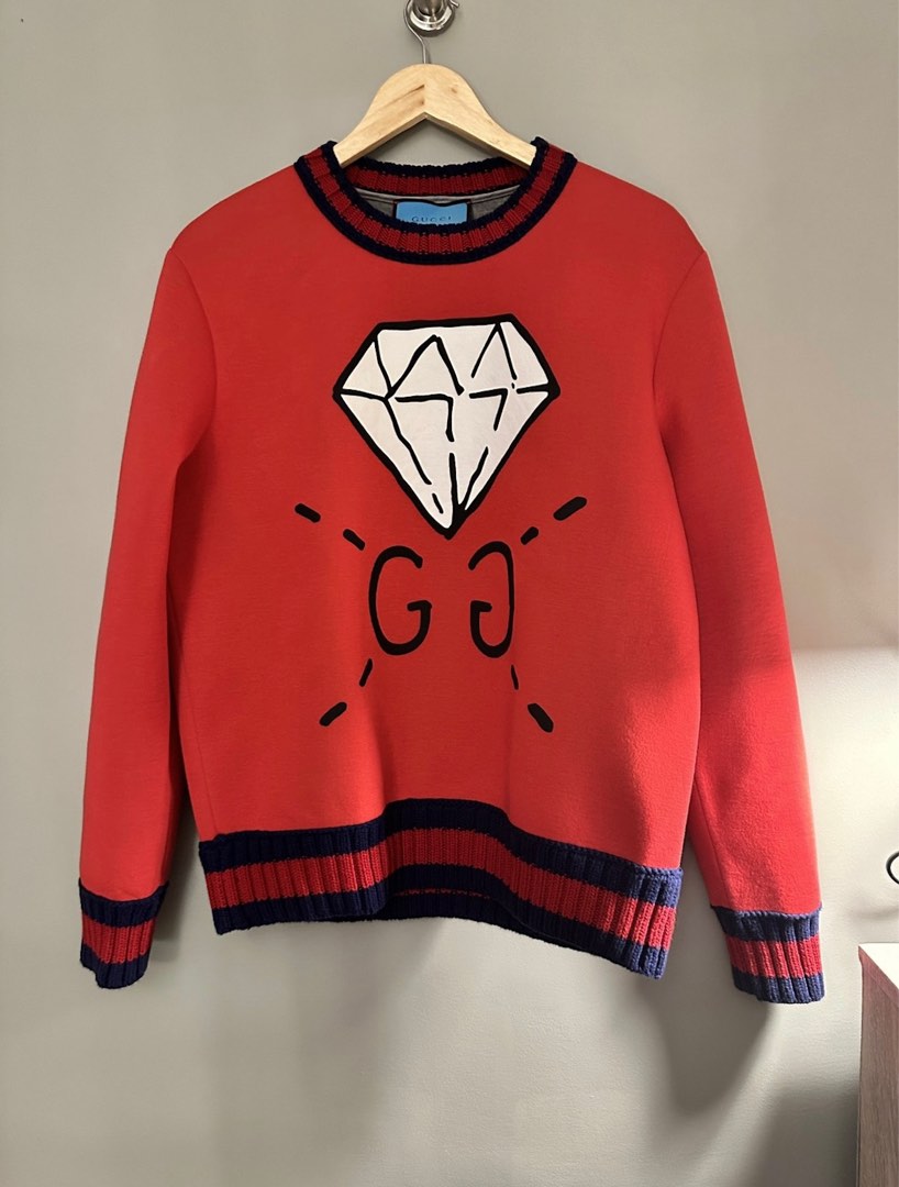 Gucci hot sale diamond sweatshirt