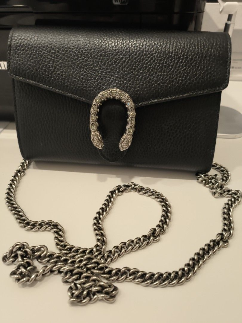 Wallet on sale chain gucci dionysus