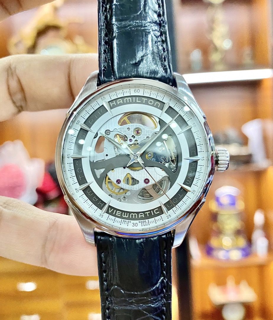 Hamilton Jazzmaster Viewmatic Skeleton Gent Auto 40mm H42555751