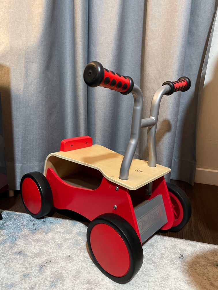 Hape wooden scooter store