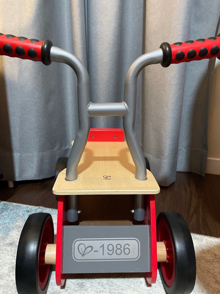 Hape wooden scooter store