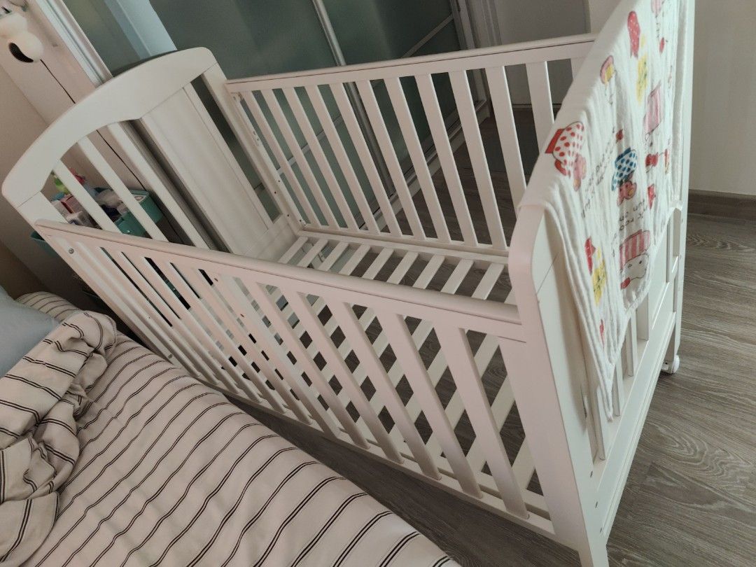 Happy baby cot Babies Kids Baby Nursery Kids Furniture Cots