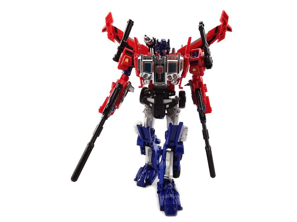 Hasbro Japanese version Transformers toys Transformers: Age of Extinction  Toys R Us limited rust Optimus Prime Voyager 18cm - AliExpress
