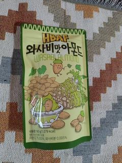 HBAF  KOREAN Wasabi Almond nuts