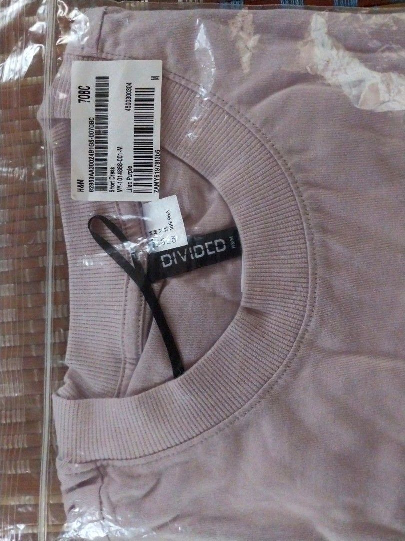 H and m sale shoulder pad t shirt