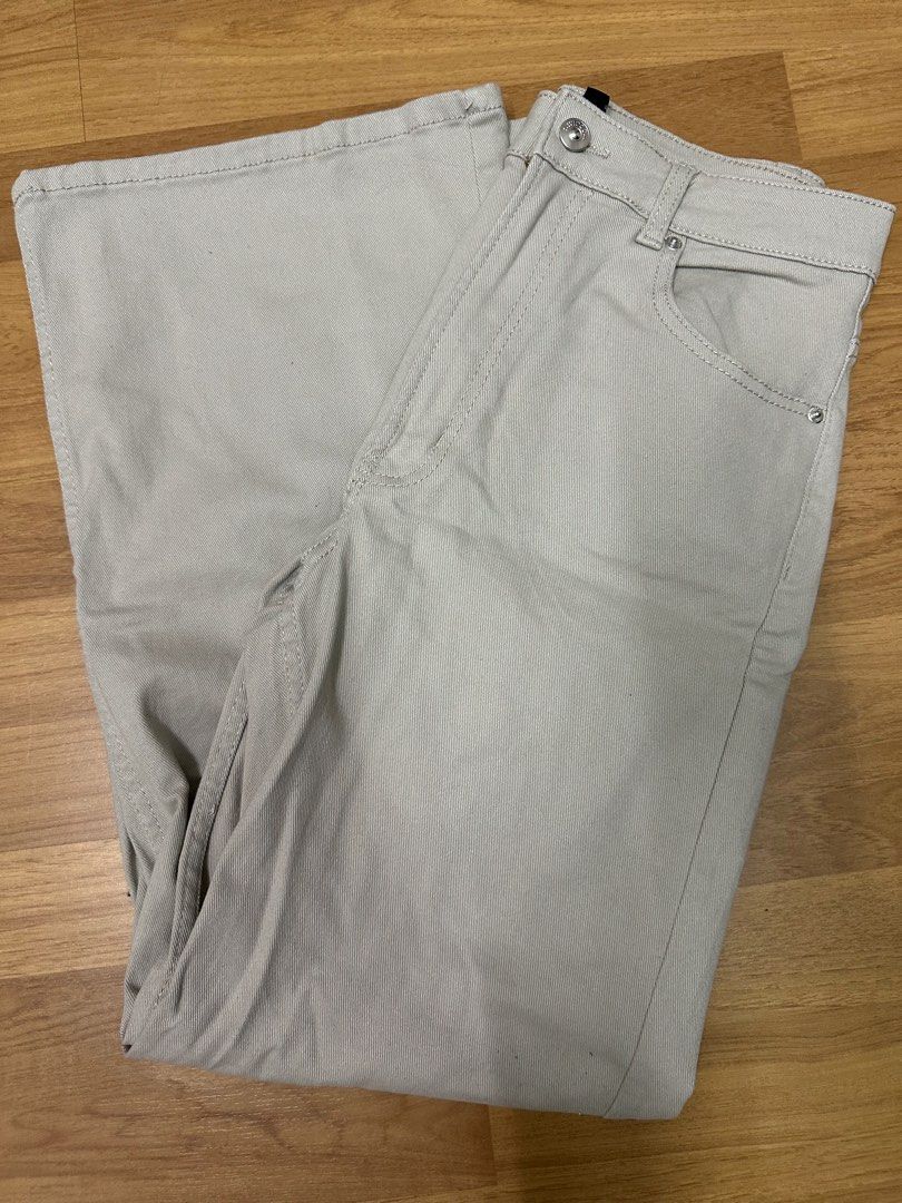 H&m khaki jeans sale