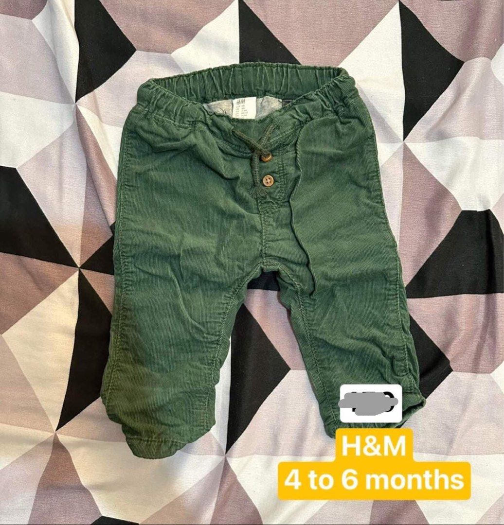 H&M pants for 3-6 (Category: Babies & Kids Fashion) located in Cavite. Submitted by tinythreads_byamari (Listing ID 1282368053, Image 1). Description: .