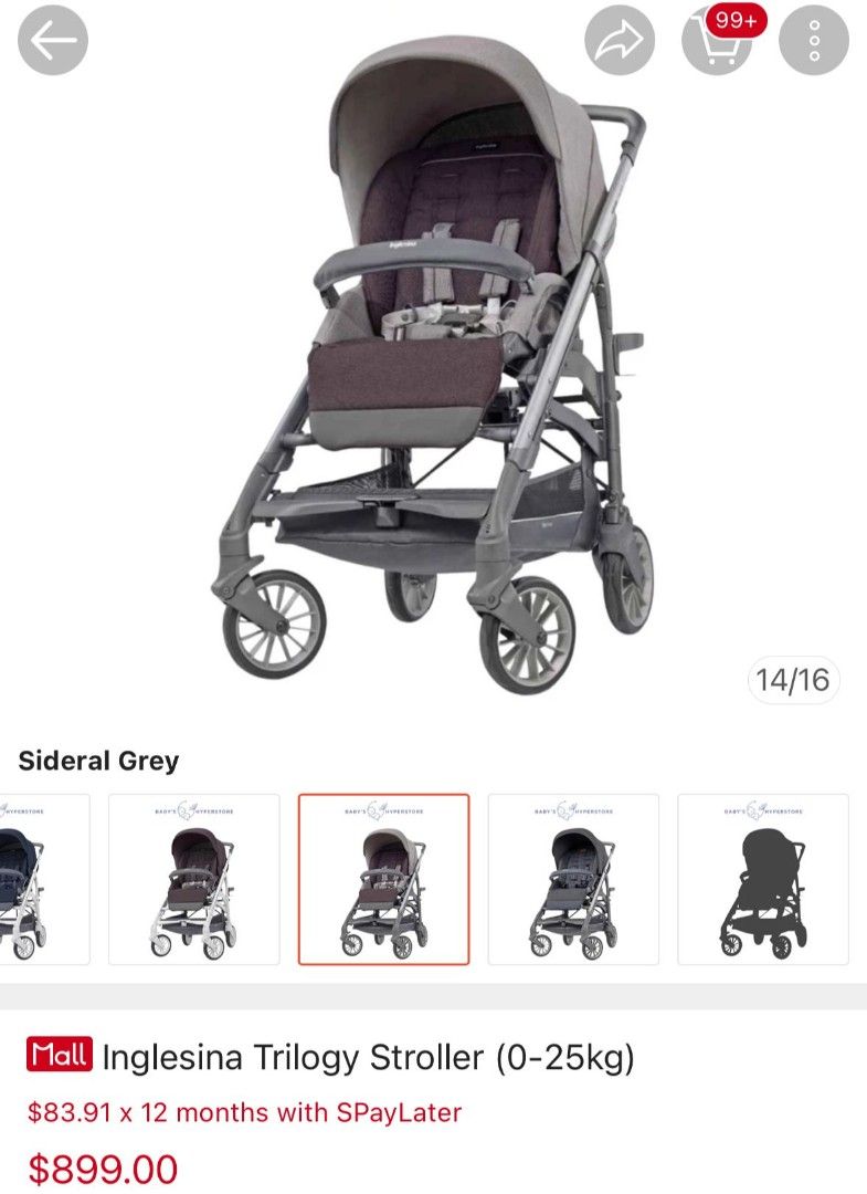 Inglesina Trilogy Stroller