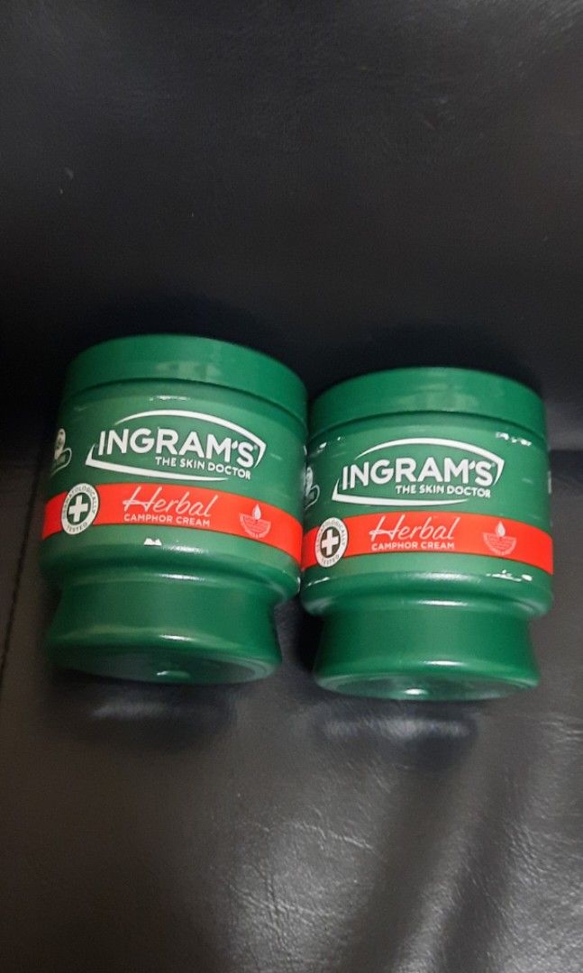 Ingram's Herbal Camphor Cream (2 bottles), Health & Nutrition, Medical