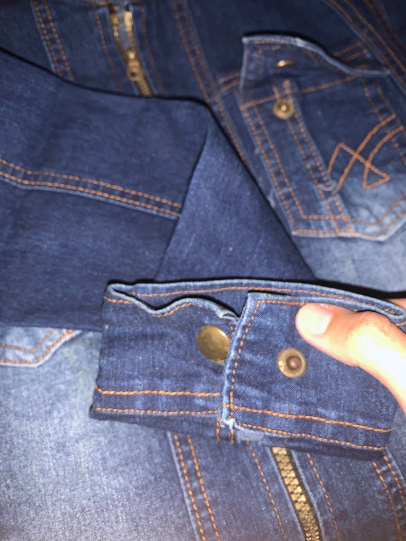 Jaket shop jeans olx