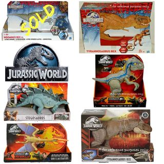 Funko Pop! Jurassic World The Exhibition EXCLUSIVE Blue And T-Rex 2 Pack