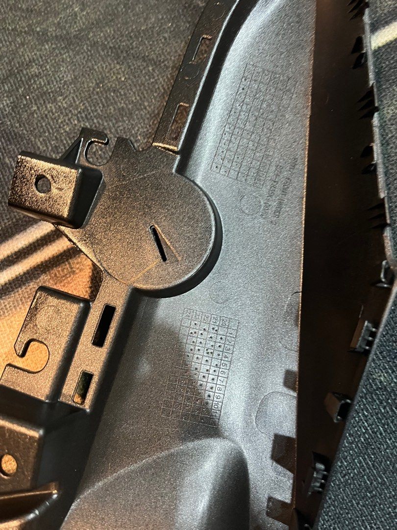 Xmax V1 Glossy Black Front Zpanel, Motorcycles, Motorcycle