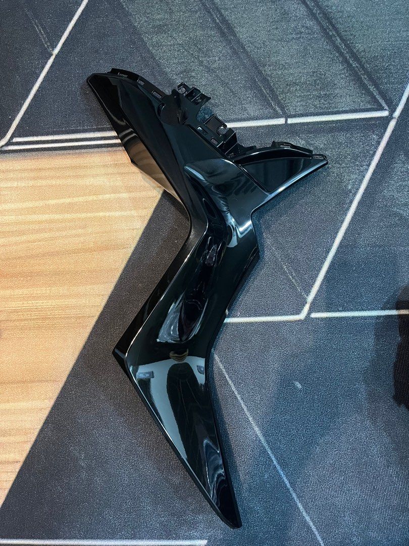 Xmax V1 Glossy Black Front Zpanel, Motorcycles, Motorcycle