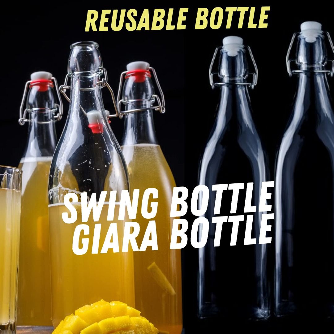 Swing Top Glass Bottles Brewing Bottles For Kombucha, Beer