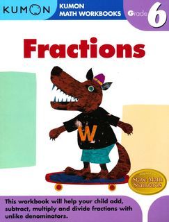 Kumon Fractions Grade 6