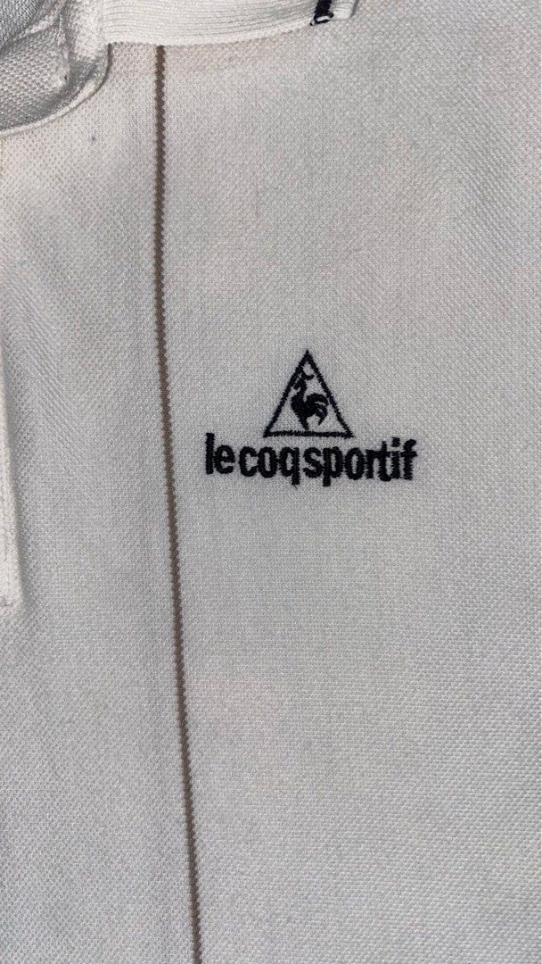 Le Coq Sportif golf shirt Men s Fashion Activewear on Carousell