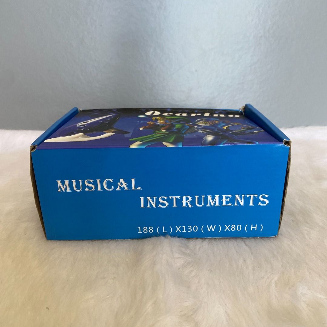 Legend of Zelda Ocarina 12 Hole Ocarina Musical Instrument, Hobbies ...