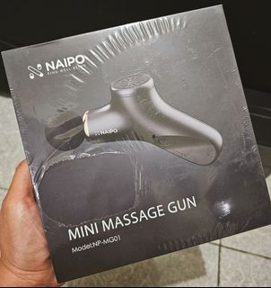 Legit Brand New NAIPO Mini Massage gun