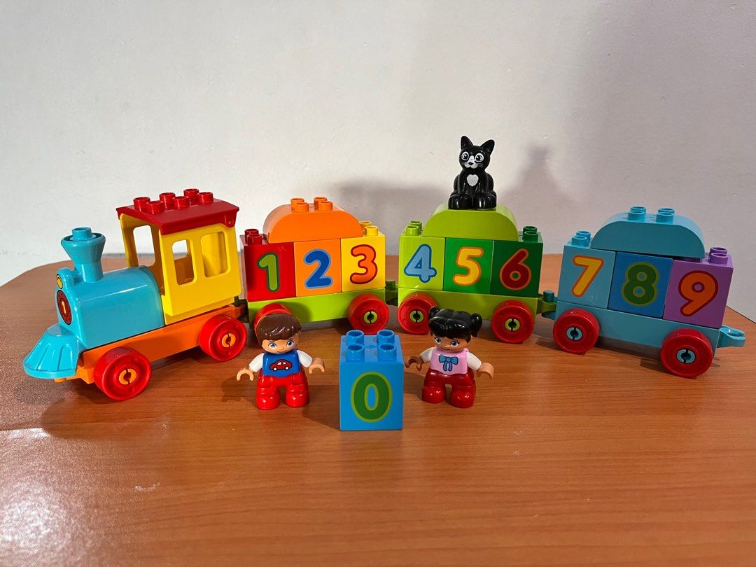 Lego 10847 duplo number train stores best sale