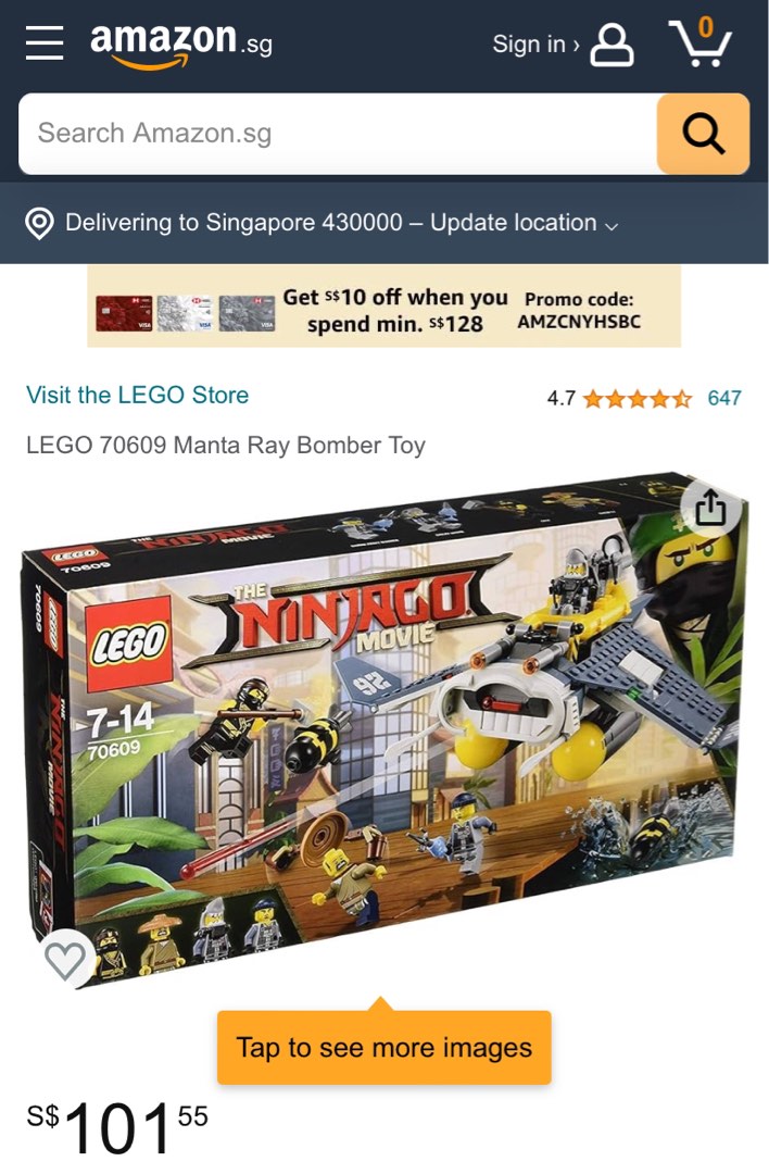 Ninjago manta ray bomber cheap