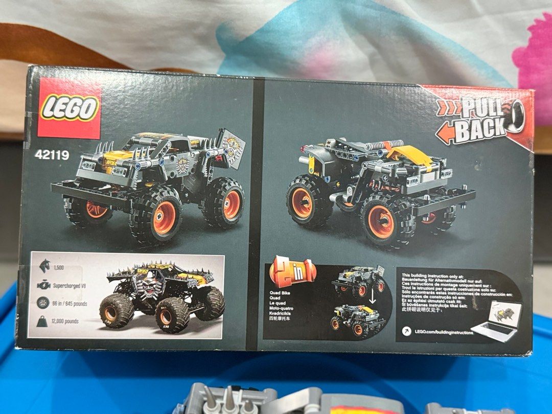 Lego Technic Monster Jam Max D 42119 Hobbies Toys Toys
